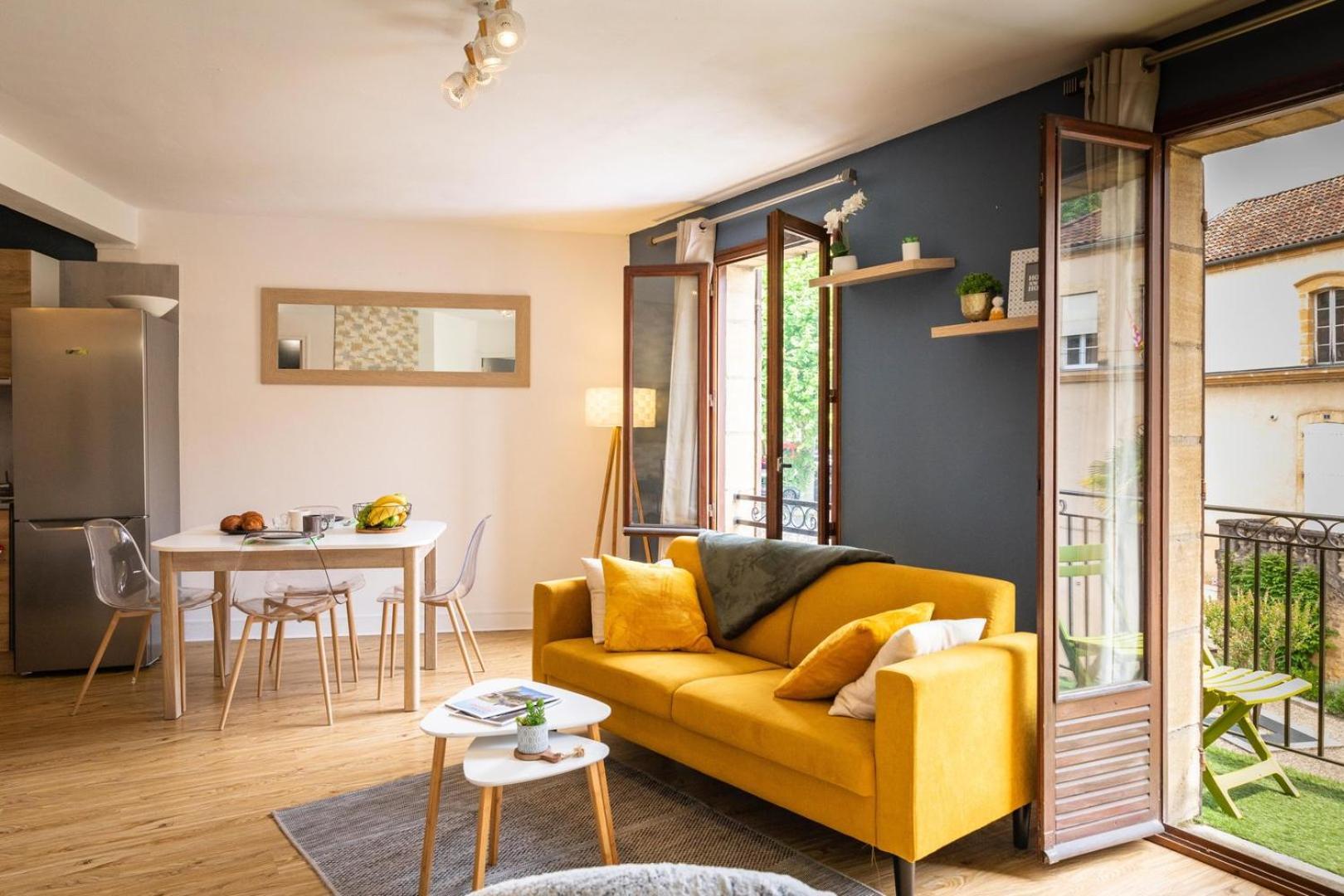 Le Sarladais - Coeur De Sarlat Apartment ภายนอก รูปภาพ